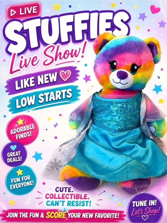 Posh Live Other - Stuffies Live Show 🧸 $5 Starts! ❤️this listing for show notification!